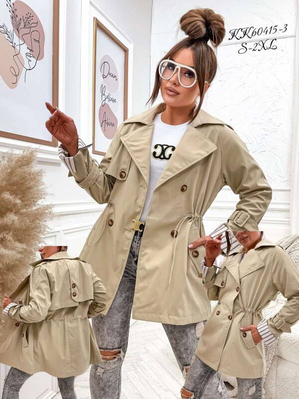 Kurtki damskie cienki Roz S-2XL, 1 Kolor Paczka 5 szt 1